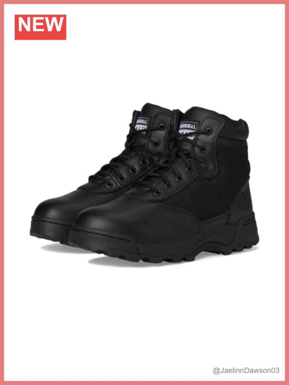 Women's Full Leather Side Zip Boots Lace Up Ankle High Work Utility Boots